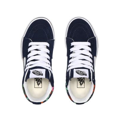 Vans Multi Tropic Sk8-Hi - Çocuk Bilekli Ayakkabı (Mavi)